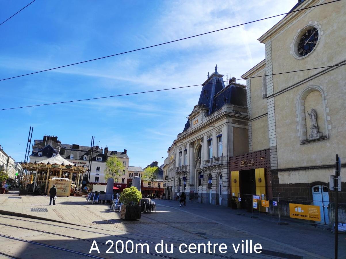 Duplex Appartement 70M2 Atypique Au Coeur Du Mans 르망 외부 사진